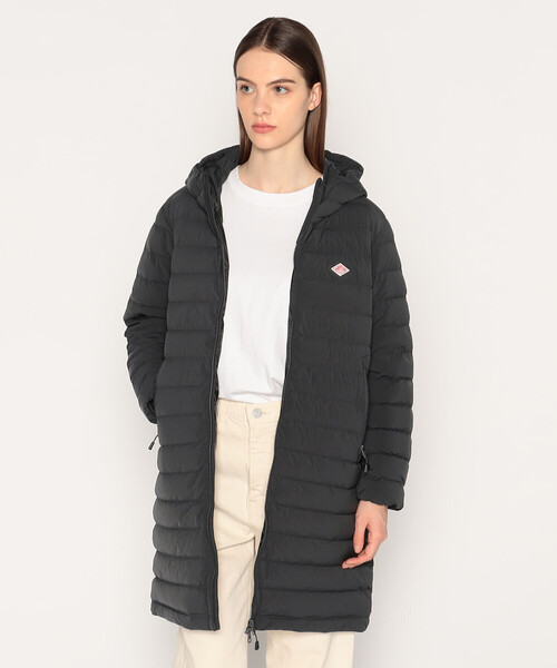 Danton（ダントン） ダウンコート M チャコール レディース : ZOZOTOWN