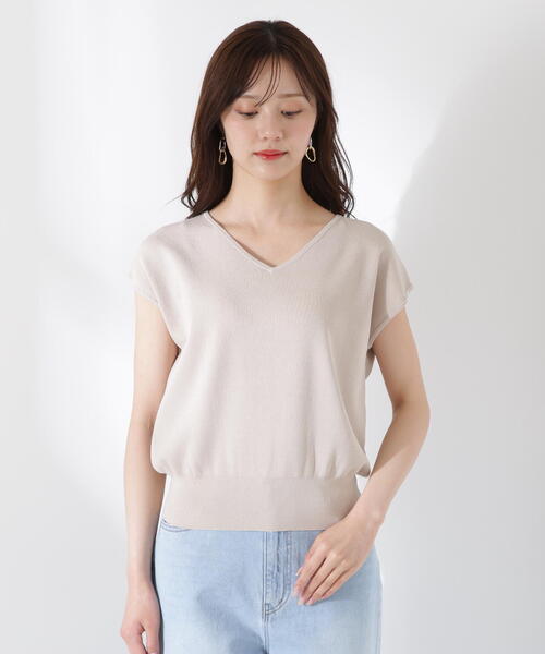 ニット セーター Ｖネック総針ニット / 1215270607 レディース PROPORTION BODY DRESSING ニット セーター Vネック総針ニット