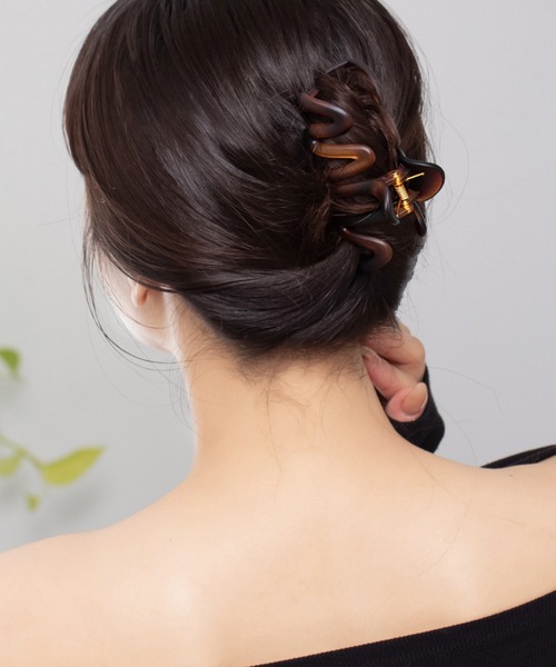 ヘアクリップ ウェーブ ライン バンス クリップ : ZOZOTOWN Yahoo!店