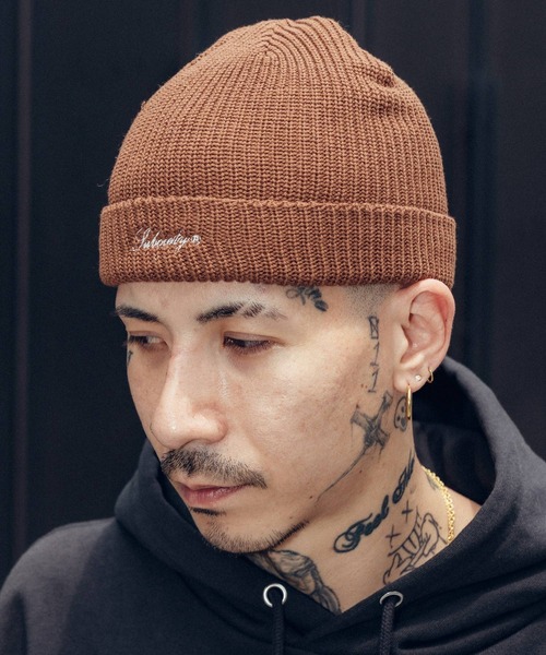 Subciety（サブサエティ） ニット帽 ニットキャップ Low watch メンズ
