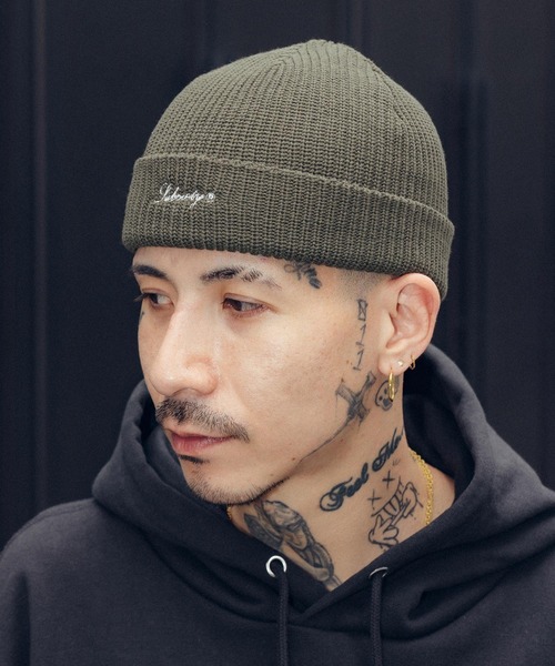 Subciety（サブサエティ） ニット帽 ニットキャップ Low watch メンズ