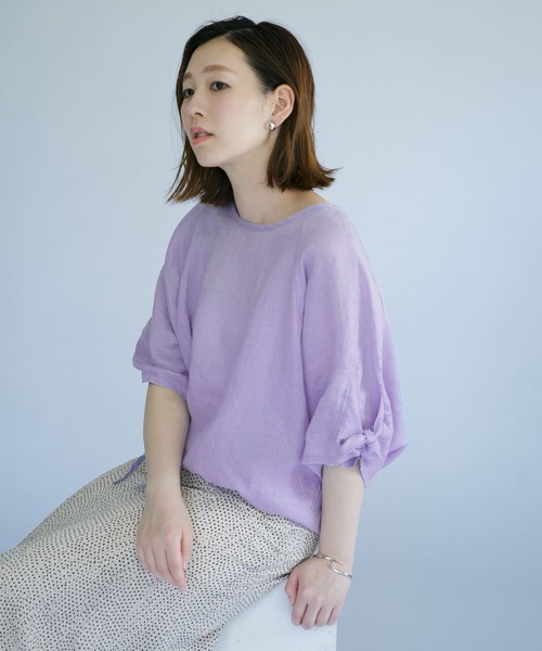 「URBAN RESEARCH ROSSO」 ドルマンスリーブブラウス FREE ラベンダー レディース