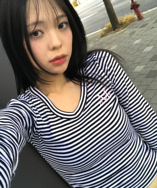 MUCENT tシャツ 「MUCENT」Vネック ストライプ ロンT MMA V-NECK