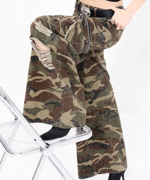 美品 ♡FR2♡ カモフラ カーゴパンツ BOTTOMS – #FR2