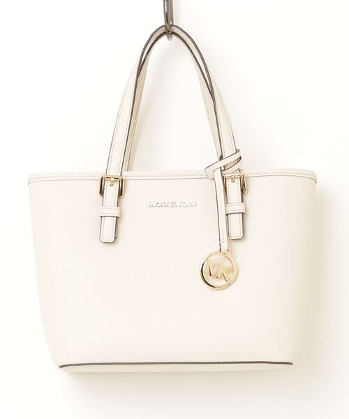 MICHAEL KORS 「MICHAEL KORS」 ワンポイントハンドバッグ - ベージュ 