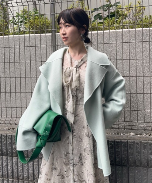 FRAY I.D（フレイ・アイディー） コート 0 ブラック レディース