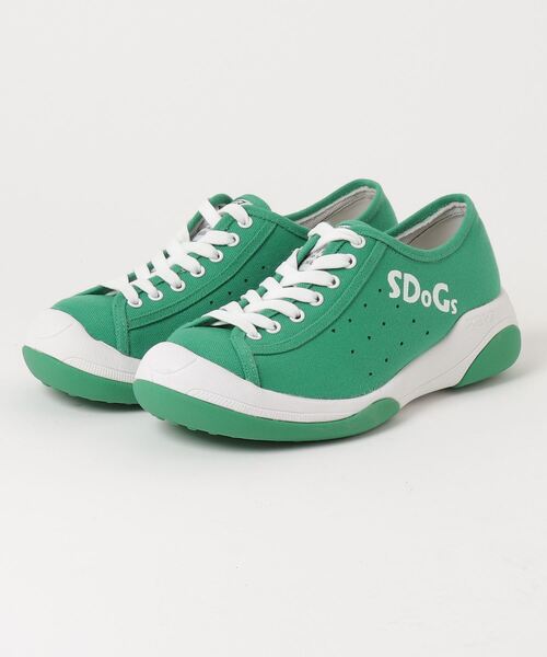 「Re:getA」 「SDoGs」ローカットスニーカー 5 イエロー メンズ_画像4
