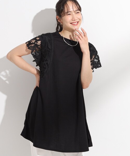 SHOO・LA・RUE（シューラルー） チュニック 「S-LL」上品華やか お袖