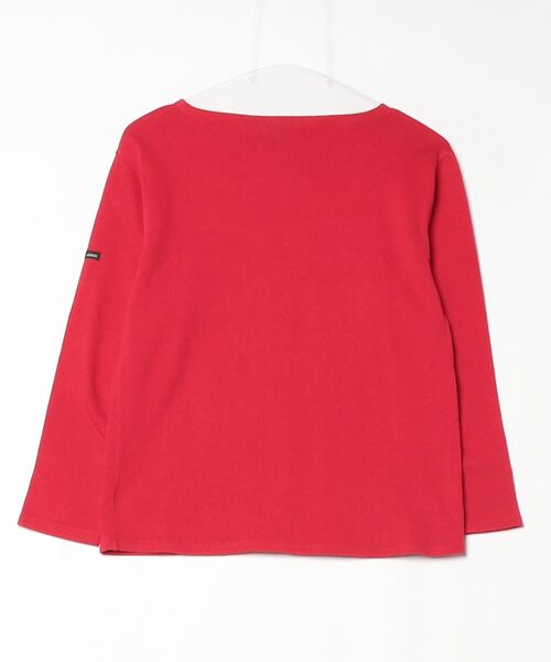 「SAINT JAMES」 ワンポイント長袖カットソー X-SMALL レッド レディース