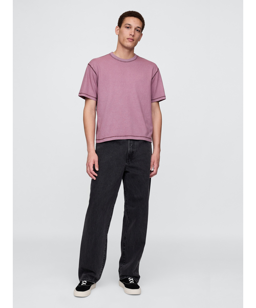 「GAP」 半袖Tシャツ X-LARGE スミクロ メンズ