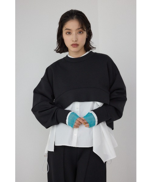 PLUS（AZUL BY MOUSSY） トレーナー スウェット 「PLUS」ダンボール