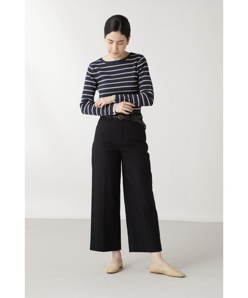 「human woman」 チノパンツ SS ベージュ レディース