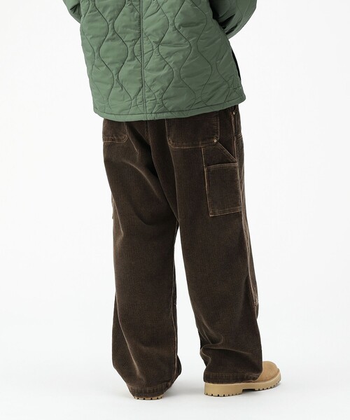 BEAMS（ビームス） パンツ ワイドストレート ダブル二ー コーデュロイ