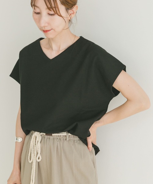 「ITEMS URBANRESEARCH」 半袖カットソー FREE ミント レディース_画像5