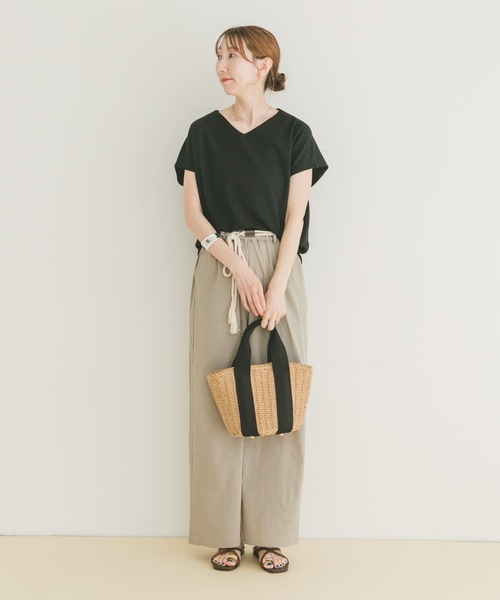 「ITEMS URBANRESEARCH」 半袖カットソー FREE ミント レディース_画像8