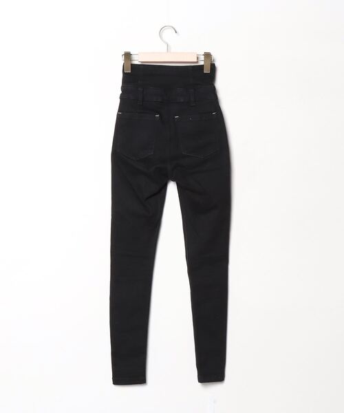 「EMODA」 スキニーデニムパンツ SMALL ブラック レディース