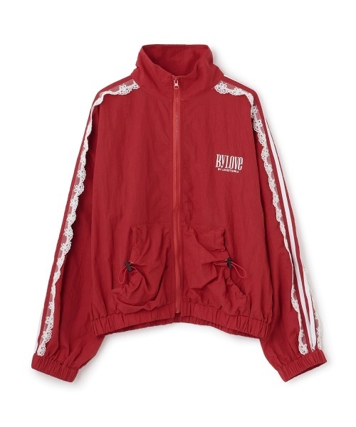 by LOVEiT ブルゾン アウター レースラインパーカー キッズ 子供