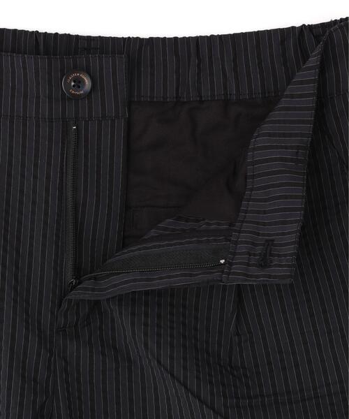 MASTER BUNNY ストライプパンツ ブラック MASTER BUNNY EDITION（マスターバニーエディション） パンツ 「MASTER