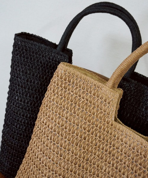 「gossara」 かごバッグ FREE ブラック レディース_画像3