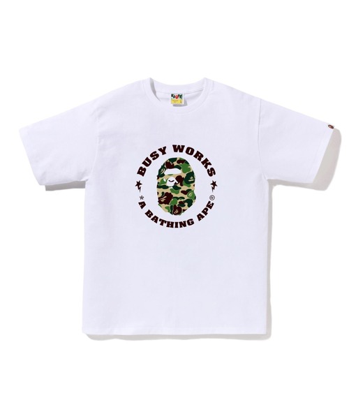 A BATHING APE（アベイシングエイプ） tシャツ ABC CAMO BUSY WORKS