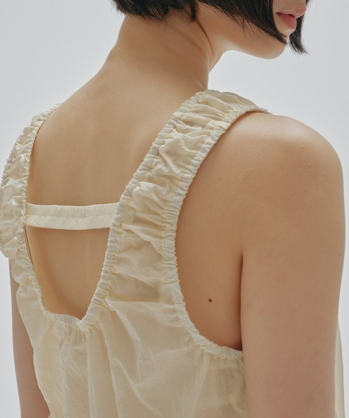 「TODAYFUL」 ノースリーブトップス FREE ベージュ レディース_画像8