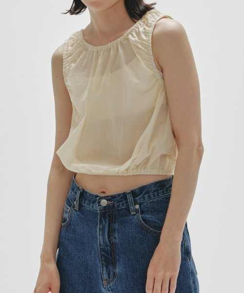 「TODAYFUL」 ノースリーブトップス FREE ベージュ レディース_画像10