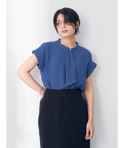 「YECCA VECCA」 半袖ブラウス FREE ラベンダー レディース_画像3