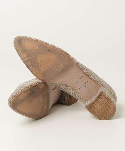 「CHEMBUR」 パンプス 36 ブラウン レディース_画像3