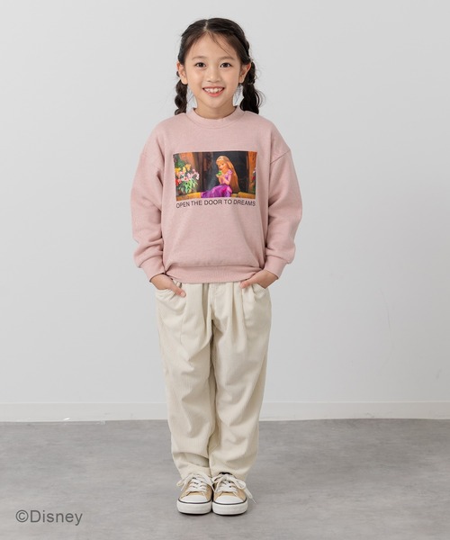Disney（ディズニー） tシャツ 「塔の上のラプンツェル」裏毛
