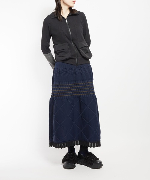 gomme（ゴム） スカート マルチニットスカート : ZOZOTOWN Yahoo!店