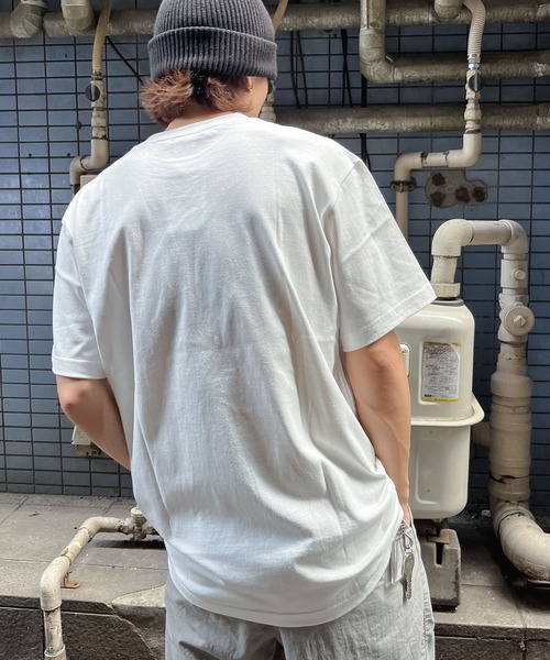 「THE BAREFOOT」 半袖Tシャツ MEDIUM チャコールグレー メンズ_画像8