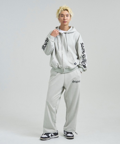 GALLIS ADDICTION（ガリスアディクション） パーカー GA SUEDE OE刺繍