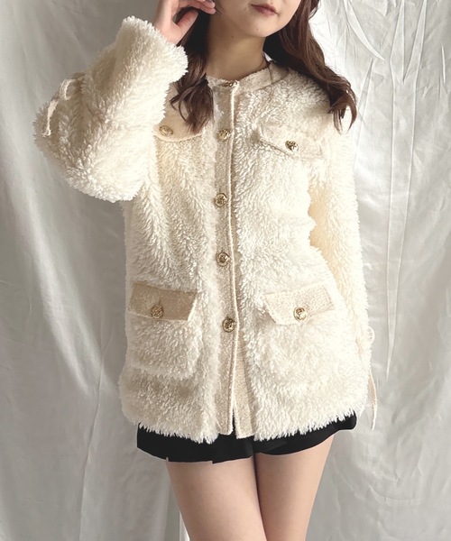 one way（ワンウェイ） ジャケット ノーカラージャケット ノーカラー