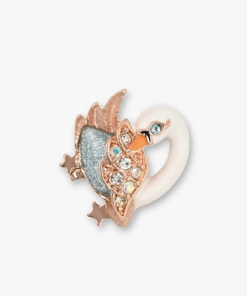 ANNA SUI（アナスイ） ピアス スワンモチーフ ピアス レディース