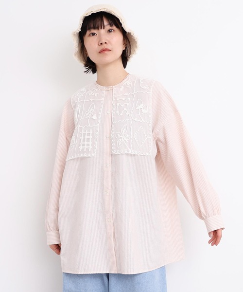 アトリエgg du Cafe ブラウス l'atelier du savon（アトリエドゥサボン） ブラウス シャツ _いちご