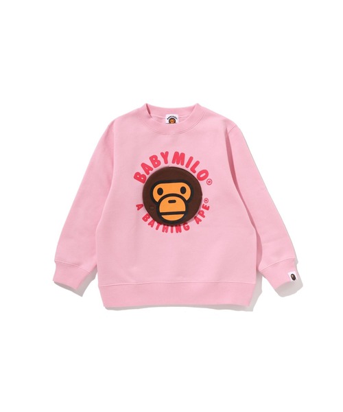 A BATHING APE（アベイシングエイプ） トレーナー BABY MILO CIRCLE