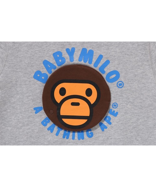 A BATHING APE（アベイシングエイプ） トレーナー BABY MILO CIRCLE