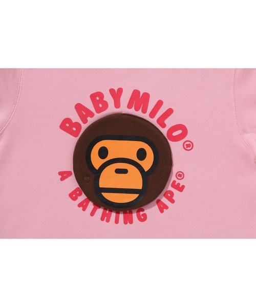 A BATHING APE（アベイシングエイプ） トレーナー BABY MILO CIRCLE
