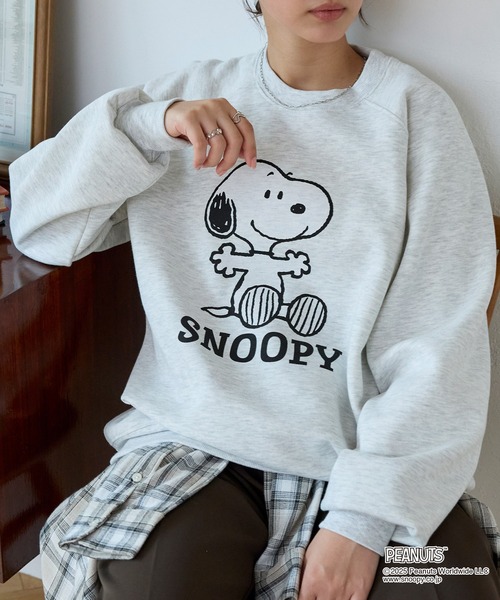 ビンテージ　スヌーピー SNOOPY プリントスウェット PEANUTS トレーナー スウェット 「PEANUTS SNOOPY」別注 ピーナッツ