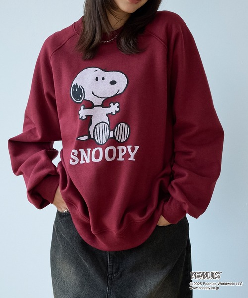 PEANUTS トレーナー スウェット 「PEANUTS SNOOPY」別注 ピーナッツ