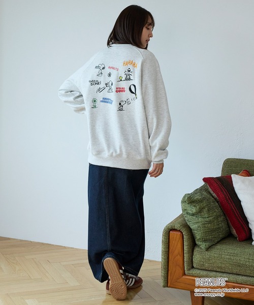 PEANUTS トレーナー スウェット 「PEANUTS SNOOPY」別注 ピーナッツ