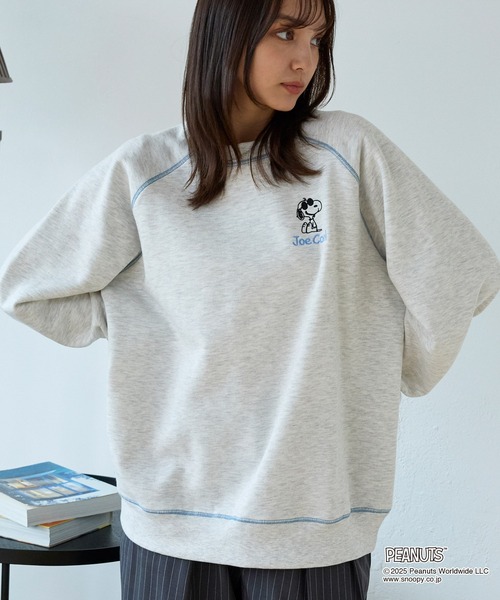 スヌーピー　ピーナッツ　ヴィンテージ　スウェット SHIPS（シップス） トレーナー スウェット 「SHIPS別注」AIRTOWNE