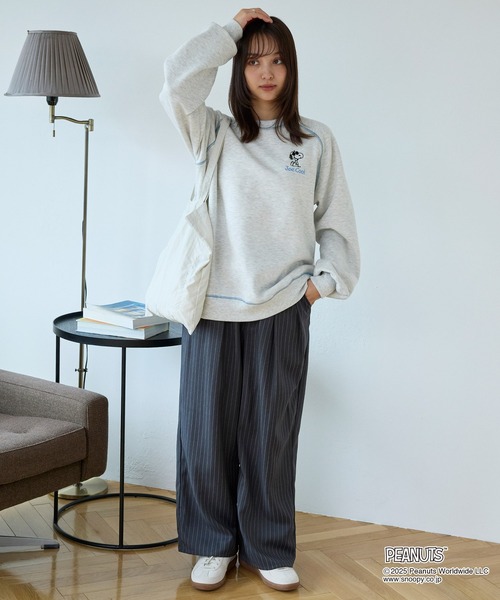 PEANUTS トレーナー スウェット 「PEANUTS SNOOPY」別注 ピーナッツ