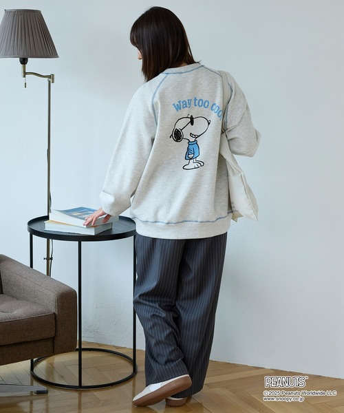 PEANUTS トレーナー スウェット 「PEANUTS SNOOPY」別注 ピーナッツ