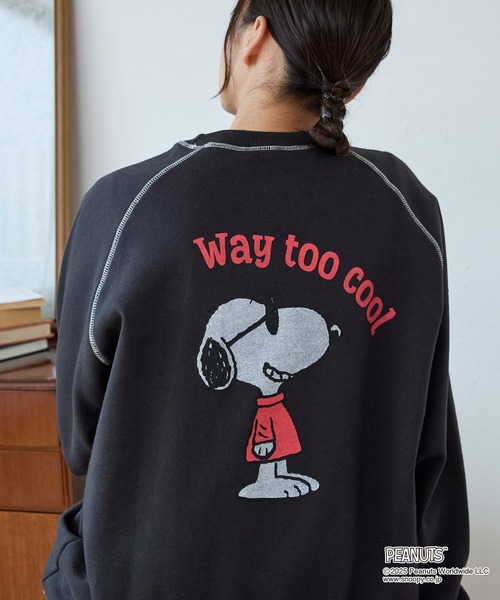 PEANUTS トレーナー スウェット 「PEANUTS SNOOPY」別注 ピーナッツ