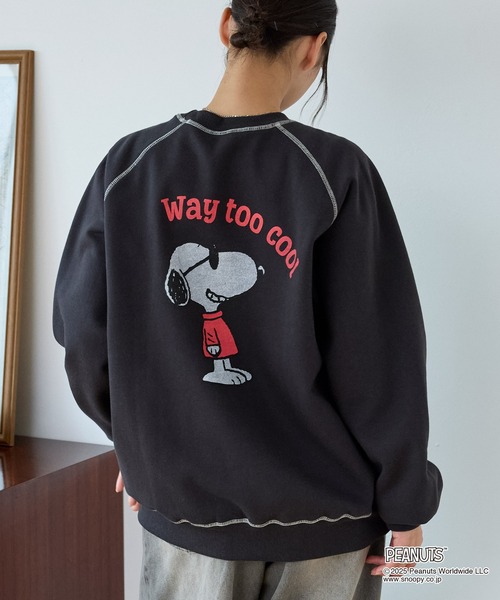 PEANUTS トレーナー スウェット 「PEANUTS SNOOPY」別注 ピーナッツ