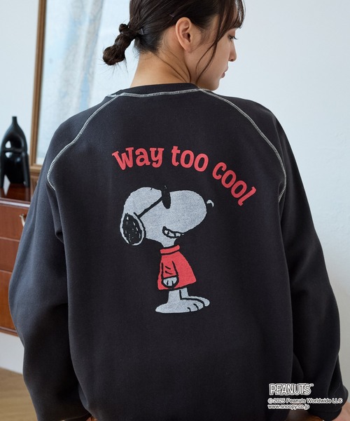 ビンテージ　スヌーピー SNOOPY プリントスウェット PEANUTS トレーナー スウェット 「PEANUTS SNOOPY」別注 ピーナッツ