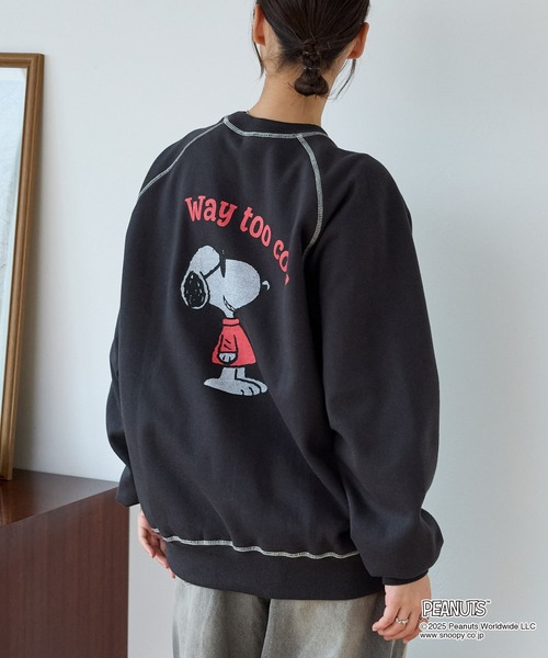 ビンテージ　スヌーピー SNOOPY プリントスウェット PEANUTS トレーナー スウェット 「PEANUTS SNOOPY」別注 ピーナッツ