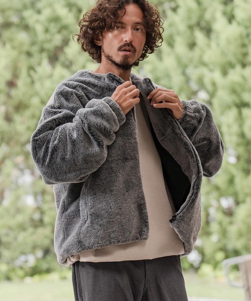 CAMBIO（カンビオ） ブルゾン アウター mj11212-フェイクファーノー