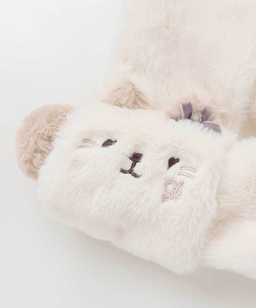 SLAP SLIP（スラップスリップ） マフラー ネコウサギクマアニマル